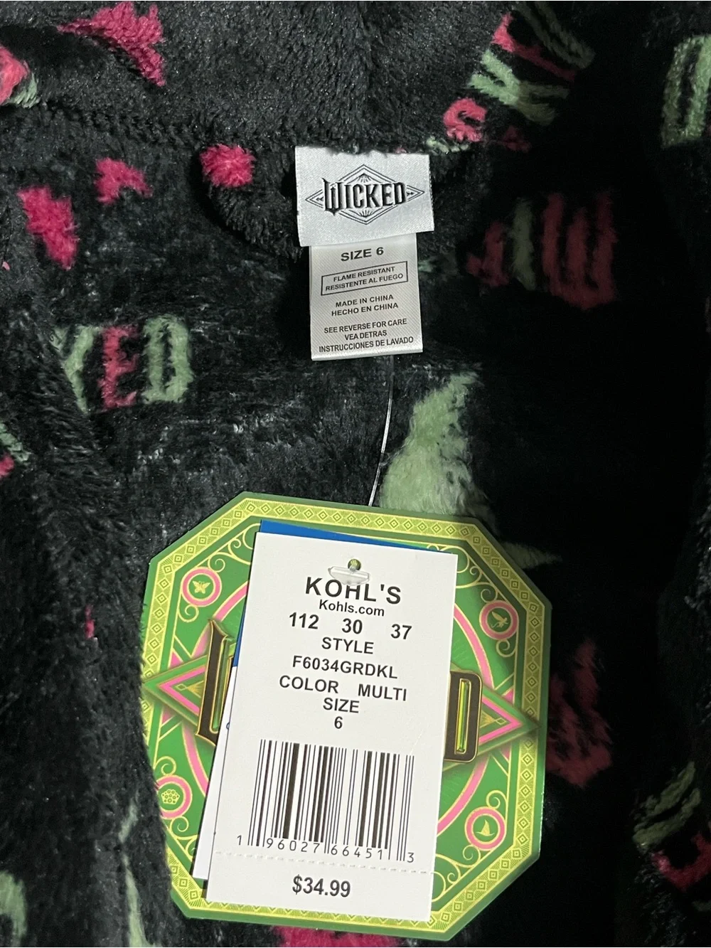 Wicked cozy plush